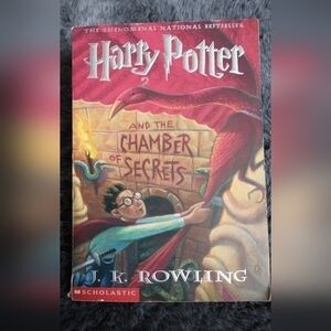 Harry Potter and the Chamber of Secrets Paperback First Print Scholastic 2000